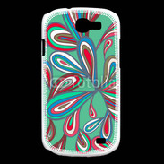 Coque Samsung Galaxy Express Fond Hippie en vert 