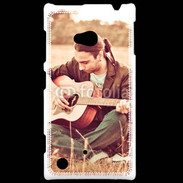 Coque Nokia Lumia 720 Guitariste peace and love 1