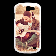 Coque Samsung Galaxy Express Guitariste peace and love 1