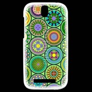 Coque HTC One SV Muster Hippie