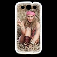 Coque Samsung Galaxy S3 Hippie et cool