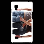 Coque LG Optimus L9 Couple gay sexy femmes 