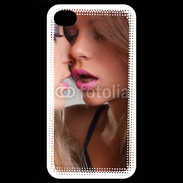 Coque iPhone 4 / iPhone 4S Couple lesbiennes sexy femmes 1