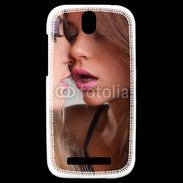 Coque HTC One SV Couple lesbiennes sexy femmes 1