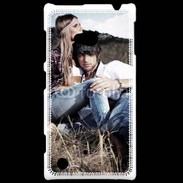 Coque Nokia Lumia 720 Hippie amoureux et tranquile