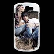 Coque Samsung Galaxy Express Hippie amoureux et tranquile