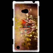 Coque Nokia Lumia 720 Groupe de hippie dans les champs