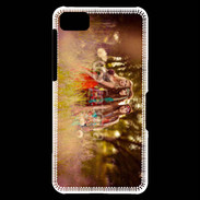 Coque Blackberry Z10 Groupe de hippie dans les champs