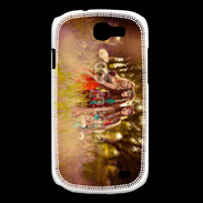 Coque Samsung Galaxy Express Groupe de hippie dans les champs