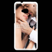 Coque HTC One Couple romantique et glamour