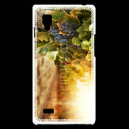 Coque LG Optimus L9 Pied de vigne en automne