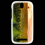 Coque HTC One SV Viticulture en automne