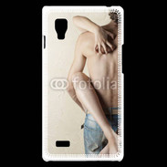 Coque LG Optimus L9 Couple câlin sexy 2