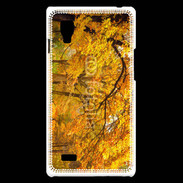 Coque LG Optimus L9 Arbres en automne