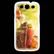 Coque Samsung Galaxy S3 Panier de pommes