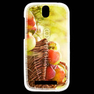 Coque HTC One SV Panier de pommes