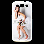 Coque Samsung Galaxy S3 Mariée glamour 