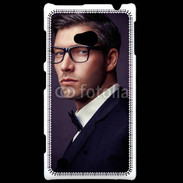 Coque Nokia Lumia 720 Homme charmant en costume et lunettes