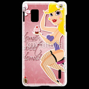 Coque LG Optimus G Dessin femme sexy style Betty Boop