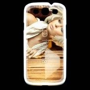 Coque Samsung Galaxy S3 Femme blonde fashion glamour