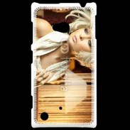 Coque Nokia Lumia 720 Femme blonde fashion glamour