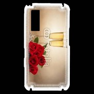 Coque Samsung Player One Coupe de champagne, roses rouges