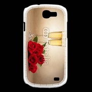 Coque Samsung Galaxy Express Coupe de champagne, roses rouges