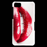 Coque Blackberry Z10 Bouche sexy gloss rouge
