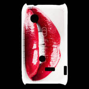 Coque Sony Xperia Typo Bouche sexy gloss rouge
