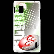 Coque LG Optimus G Illustration rugby 5