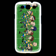 Coque Samsung Galaxy S3 Cartoon rugby 1