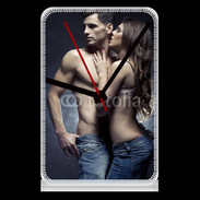Pendule de bureau Couple câlin sexy 3