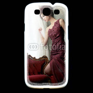 Coque Samsung Galaxy S3 femme glamour pensante 2