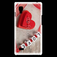 Coque LG Optimus L9 Love 1