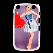 Coque Blackberry Curve 9320 femme glamour coeur style betty boop