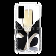 Coque Samsung Player One coupe de champagne talons aiguilles 