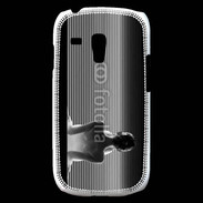 Coque Samsung Galaxy S3 Mini femme glamour noir et blanc