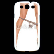 Coque Samsung Galaxy S3 jambes talons aiguilles lingerie sexy