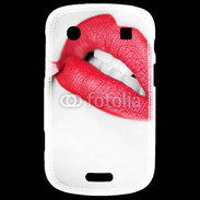 Coque Blackberry Bold 9900 bouche sexy rouge à lèvre gloss crayon contour