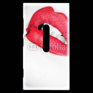 Coque Nokia Lumia 920 bouche sexy rouge à lèvre gloss crayon contour