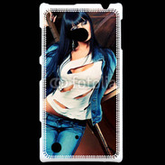 Coque Nokia Lumia 720 Brune fashion 1