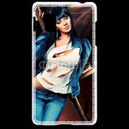 Coque LG Optimus G Brune fashion 1