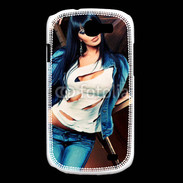 Coque Samsung Galaxy Express Brune fashion 1