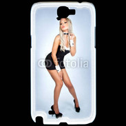 Coque Samsung Galaxy Note 2 Femme sexy lapin