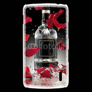 Coque LG Nexus 4 Bouteille alcool pétales de rose glamour