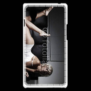 Coque LG Optimus L9 Femme sexy canapé