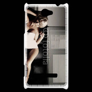 Coque HTC Windows Phone 8S femme sexy canapé 2