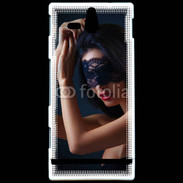 Coque Sony Xperia U Femme sexy libertinage dominatrice 2