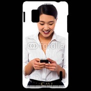 Coque LG Optimus G Femme asie glamour