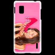 Coque LG Optimus G Femme asie glamour 2